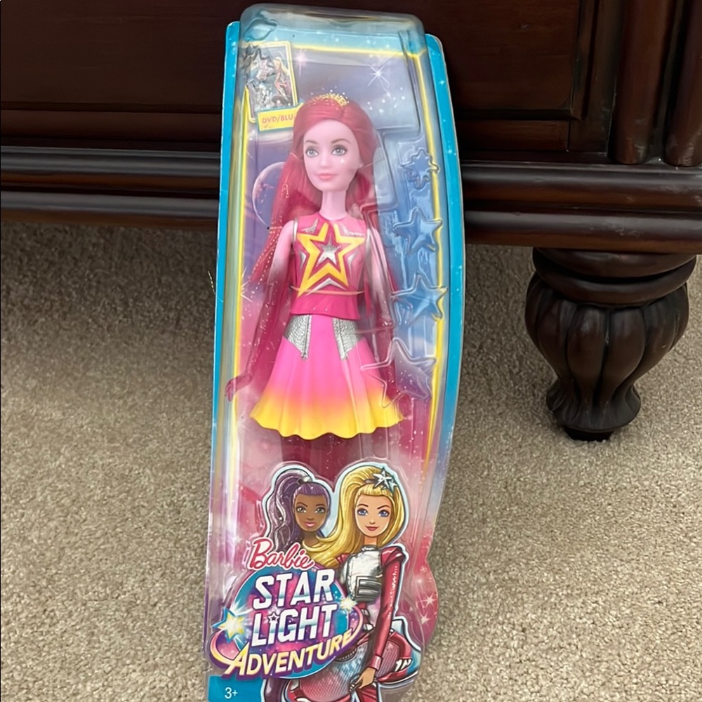 Barbie Pink and Yellow Fashion Doll with Accessories